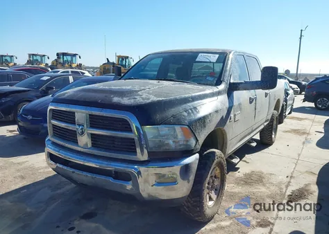 2010 Dodge Ram 2500 Slt из США, поврежденный, VIN 3D7UT2CL9AG165932